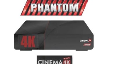 Phantom Cinema 4k Nova atualização v.2.02.825 - 26/09/2018