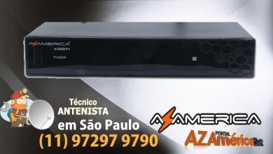 Atualização AZ-América S1007+ Plus