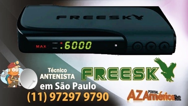 Atualização Freesky Max