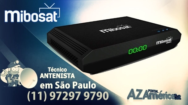 Atualização Mibosat 3001 HD