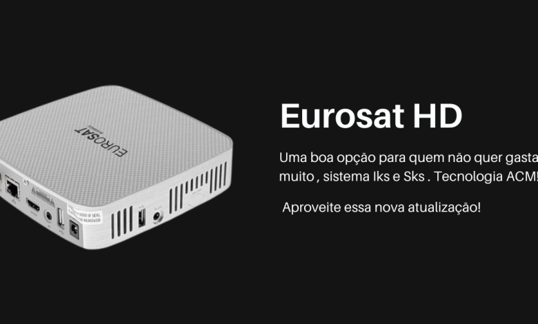 nova atualização eurosat hd