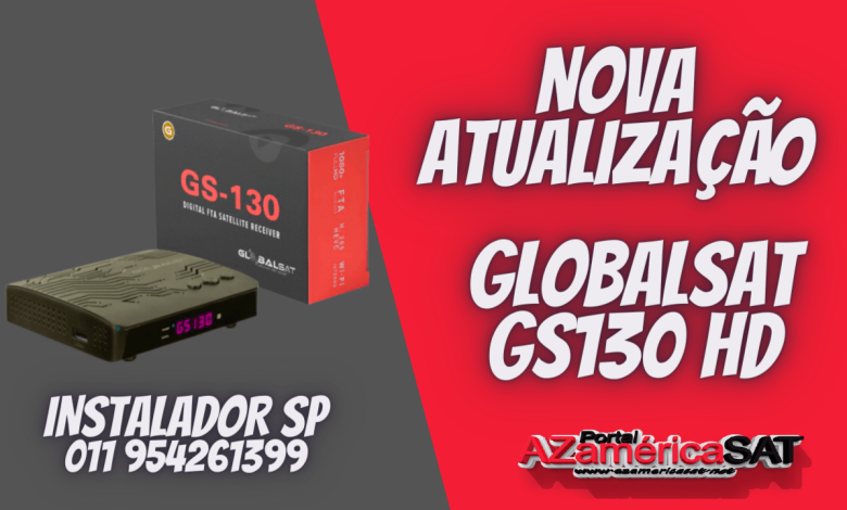 Nova Atualização globalsat gs130 hd - conferi