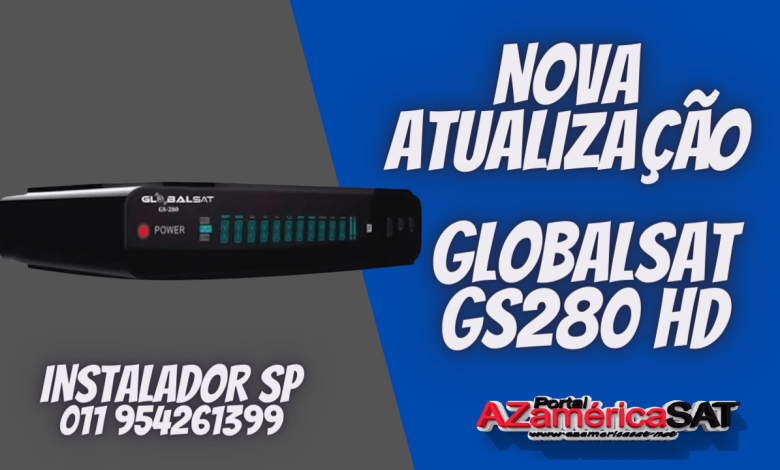 Nova Atualização globalsat gs280 hd confira