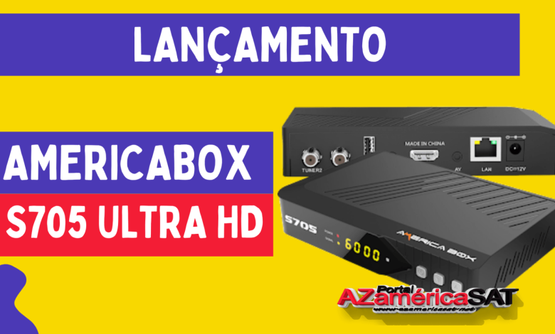 ATUALIZAÇÃO AMERICABOX S705 ULTRA HD