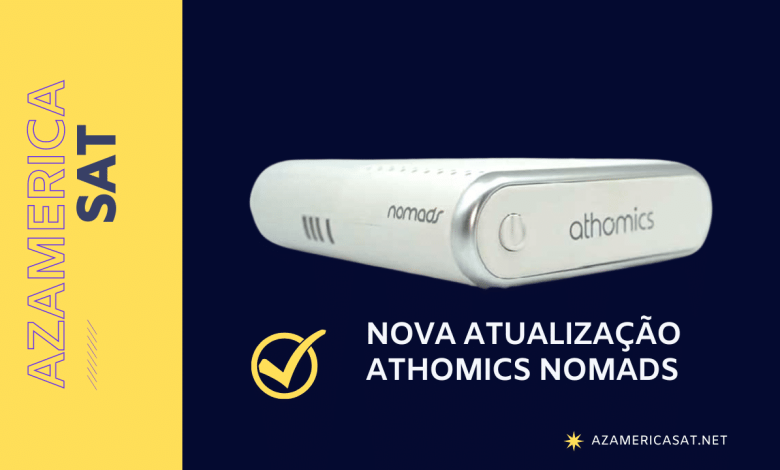 NOVA ATUALIZAÇÃO Nomads Athomics - azamerica sat 2023