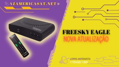 NOVA ATUALIZAÇÃO FREESKY EAGLE - 2023