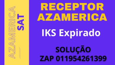 RECEPTORES AZAMERICA IKS EXPIRADO