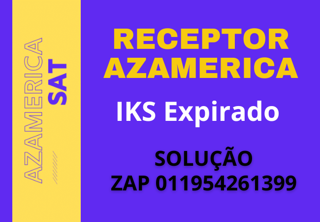 RECEPTORES AZAMERICA IKS EXPIRADO