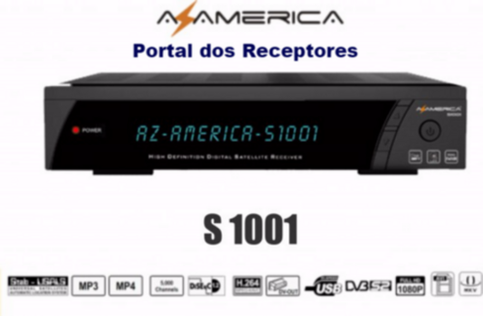 ATUALIZAÇÃO AZ-AMERICA S1001 HD CLUBE DO AZ