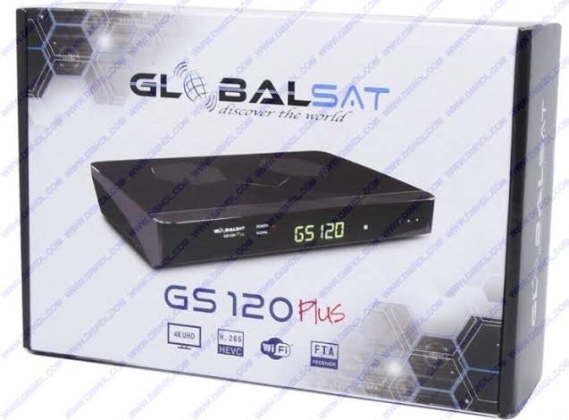 Baixe a atualização oficial Globalsat GS120 Plus Att.203 2025 para satélite 58W. Atenção: aparelhos vencidos não voltarão com esta atualização. Firmware seguro e estável para o receptor Globalsat GS120 Plus 1 images 6