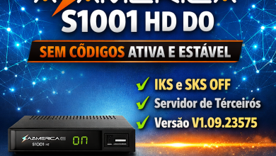 Atualização Azamerica S1001 HD com Funcionamento Ativo Sem Uso de Códigos em 2026